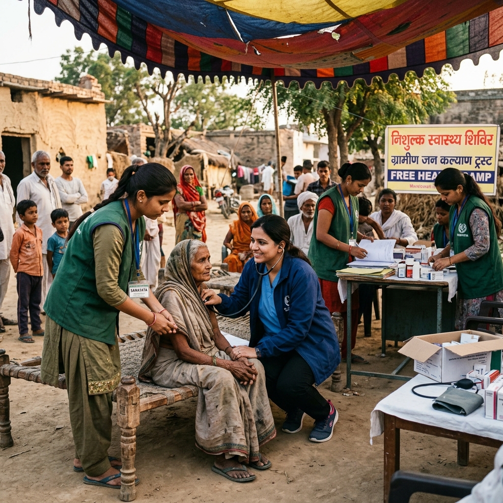 Free Health Camp Reaches 300+ Villagers in Remote Areas